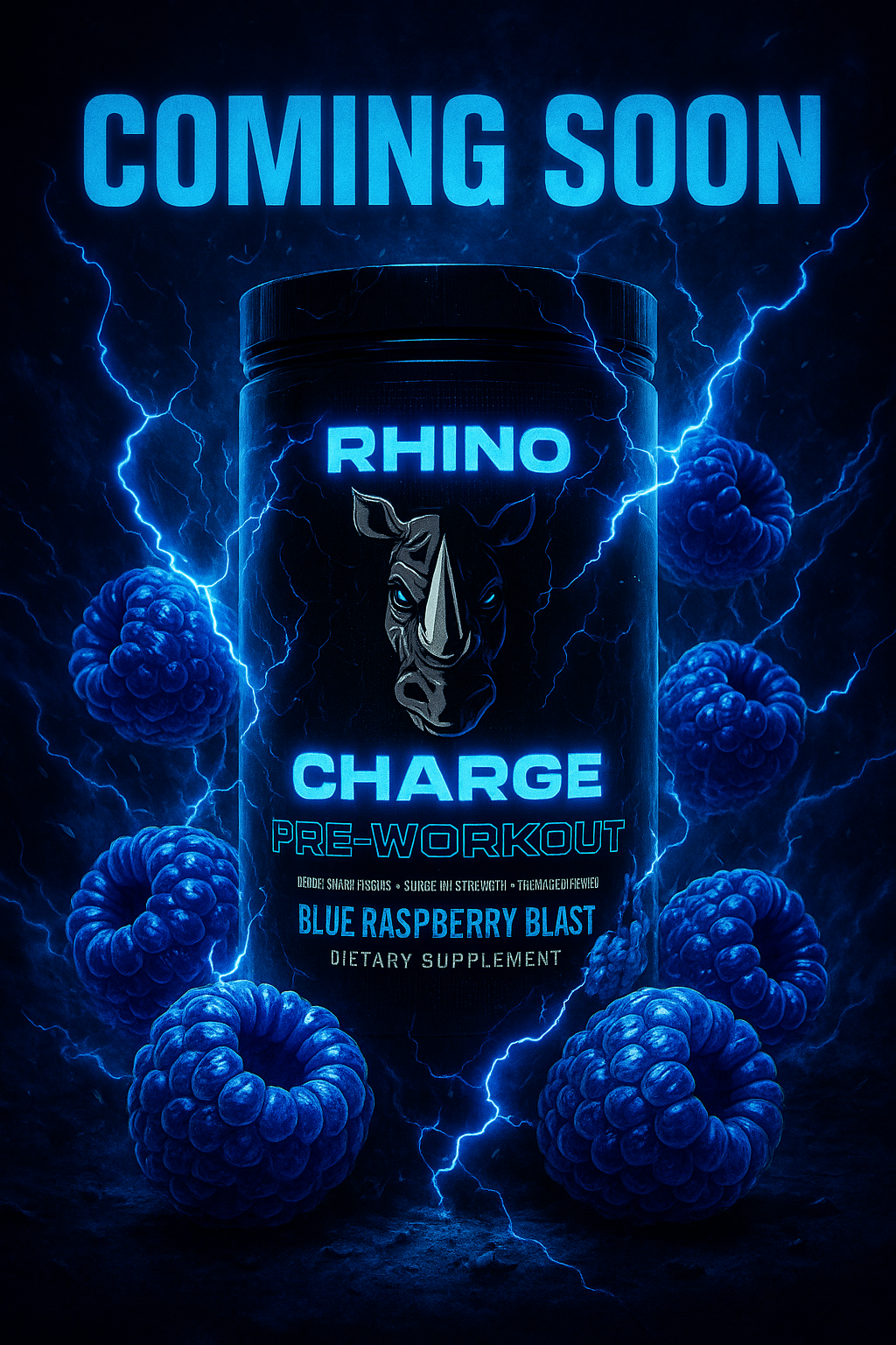 Rhino Charge – Blue Raspberry